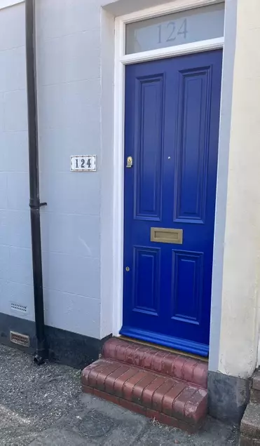 Hardwood door & frame, Worthing, West Sussex